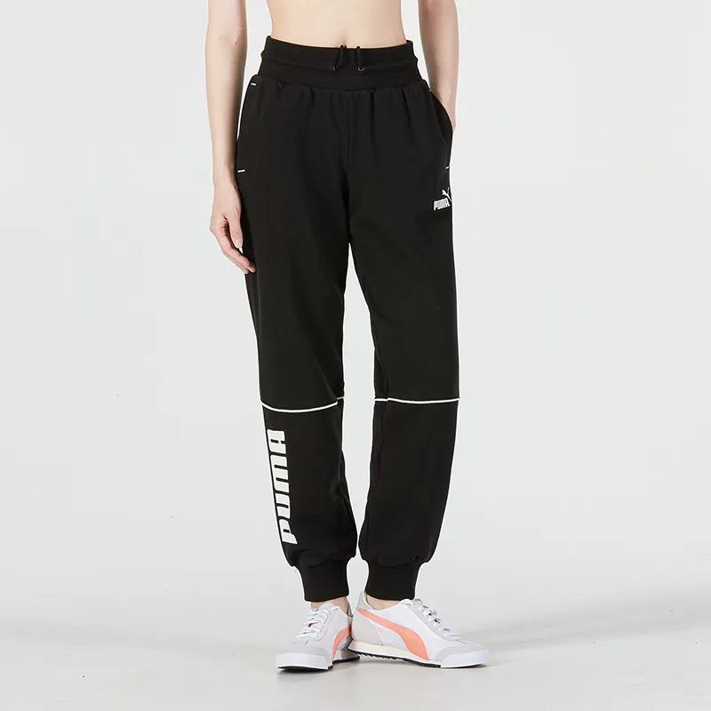 PUMA Knitted Sweatpants Women's Black-2