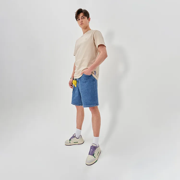 Lee T Shirts Men Beige-6
