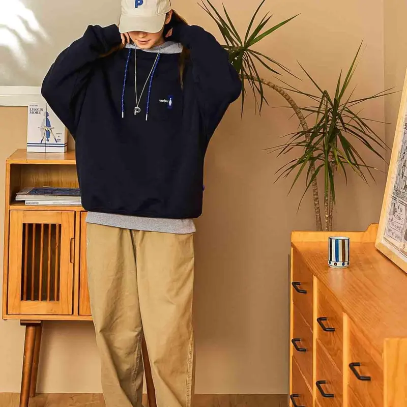 Nautica White Sail Nautica X POPBOY Sweatshirts Unisex-16