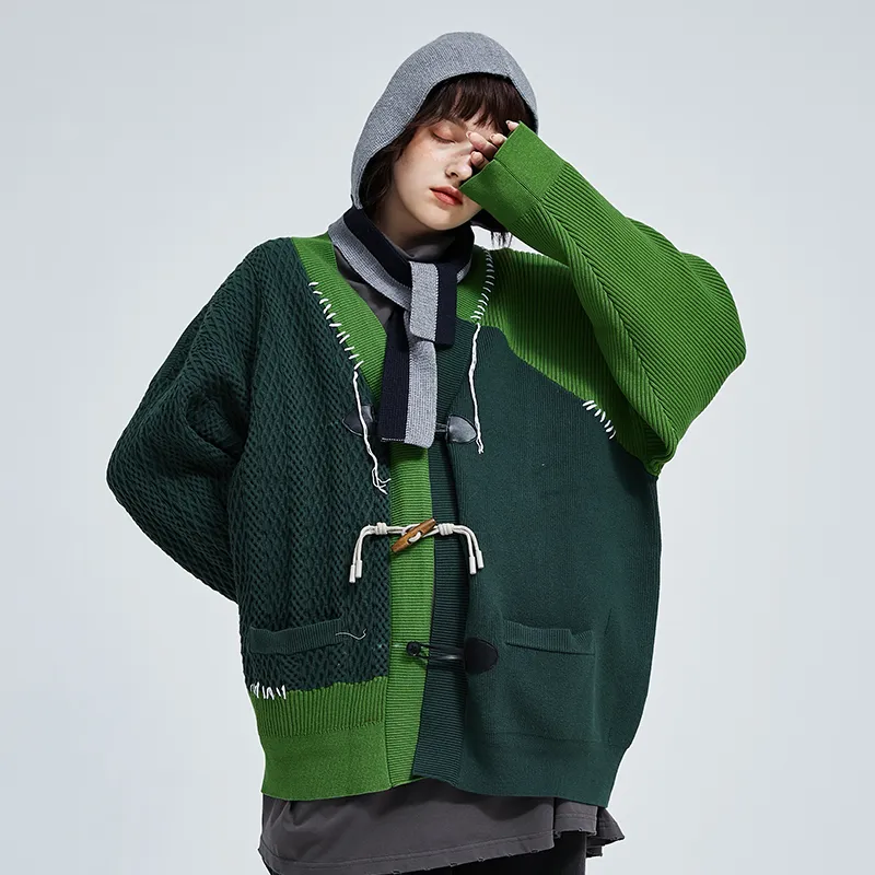 A SQUARE ROOT Sweater Unisex Grass Green-3