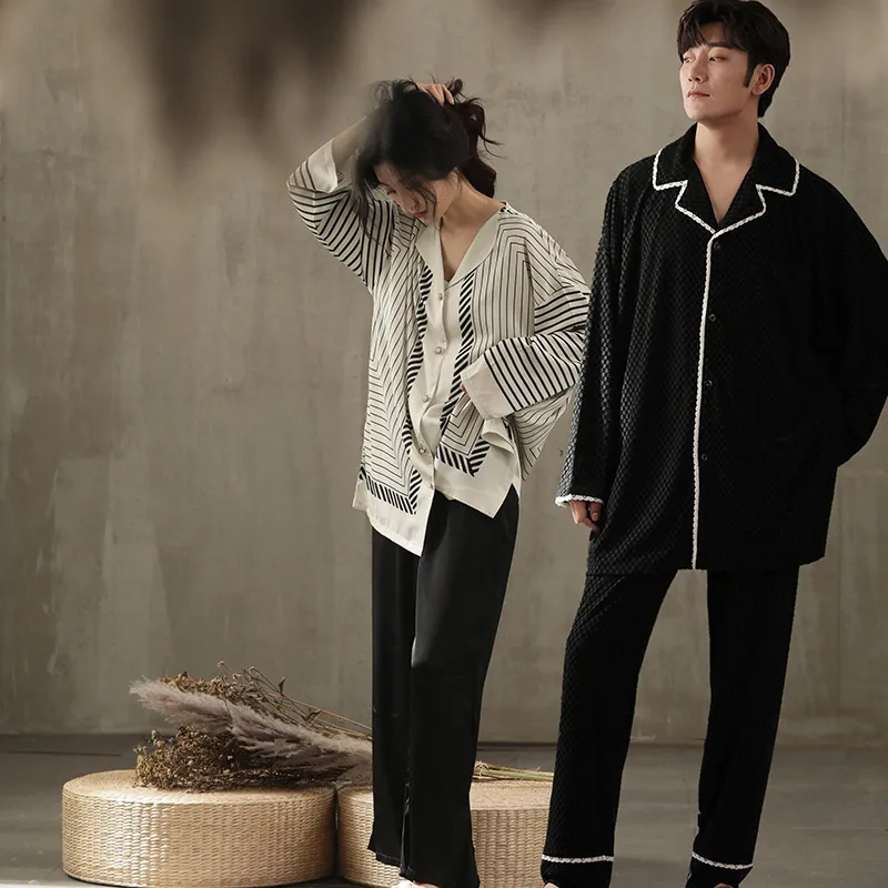Chun Xi Unisex Pajama Sets-4