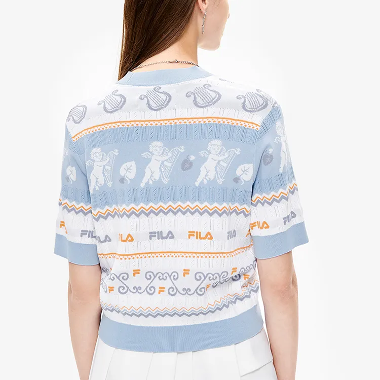 FILA Knitwear Women's Standard White-4