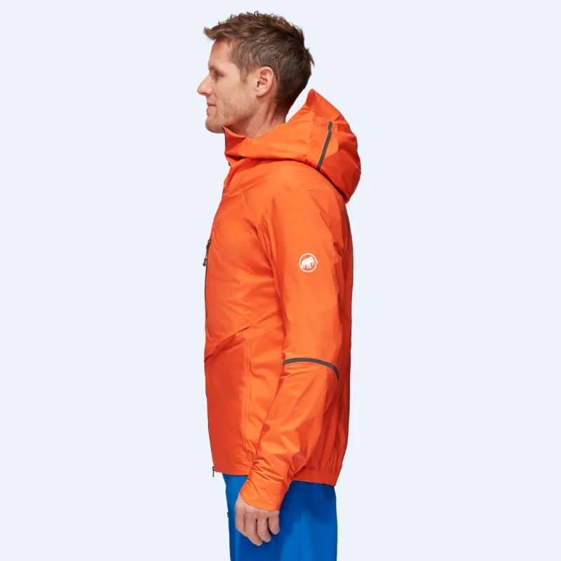 MAMMUT Water Resistant Windproof Breathable Warm Windbreaker Jacket Men's-4