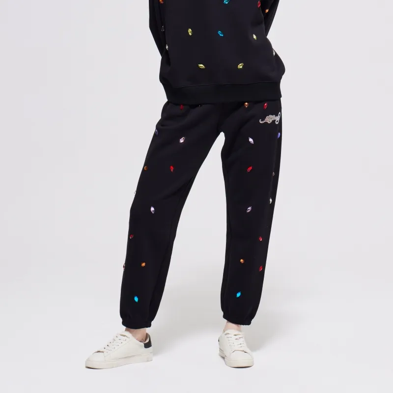 Ed Hardy Casual Pants Women's Black E1PAW067-2