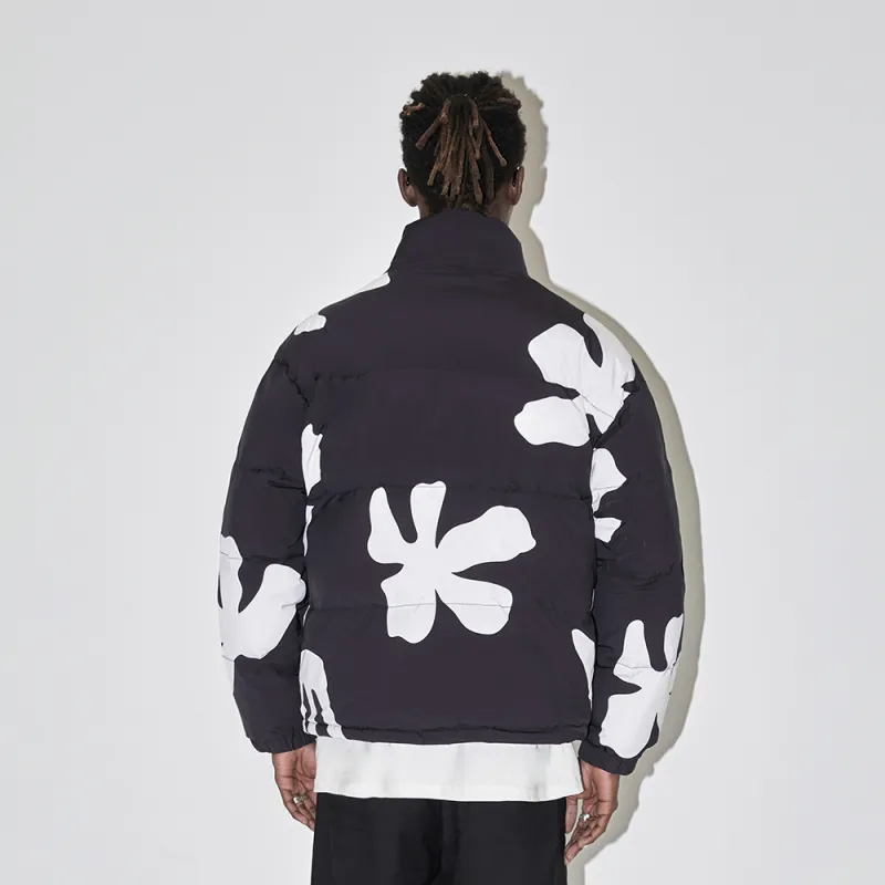 EMPTY REFERENCE Puffer Jacket Unisex Black-4