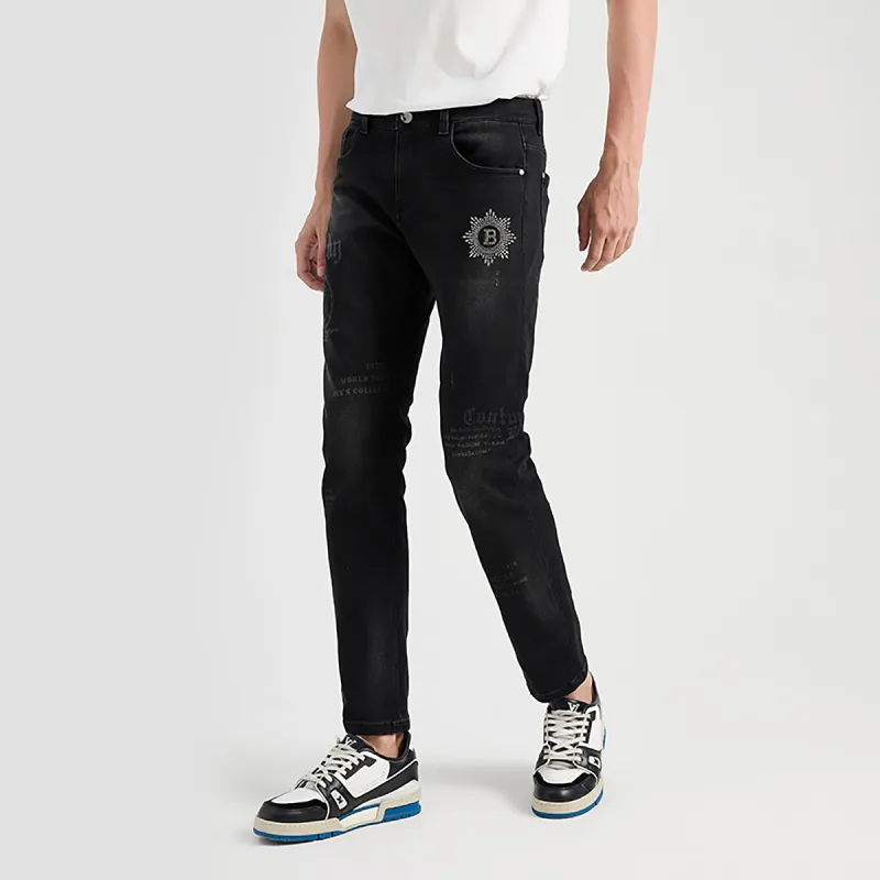 23R+ Slim Fit Pants Jeans Men's Gray-7