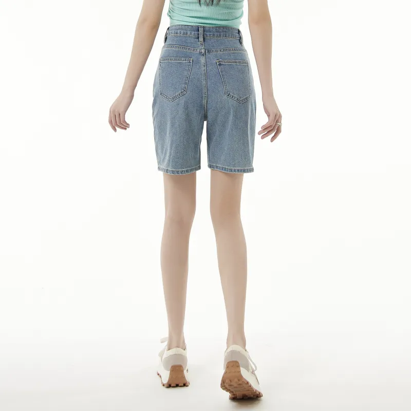 QYPRF Denim Shorts Women's-9