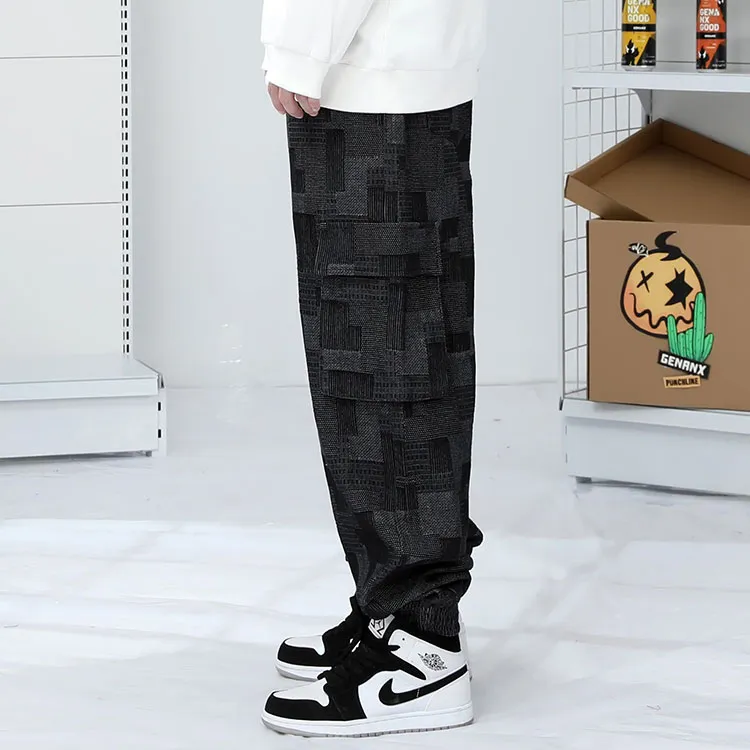 GENANX Jeans Unisex Black-4