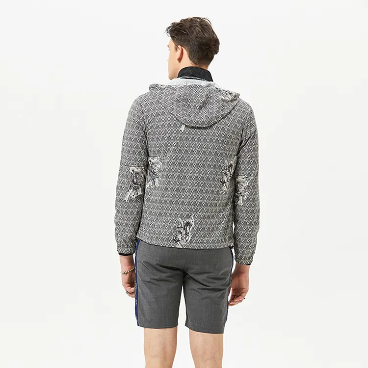 DAVID NAMAN Shorts Men Gray-2