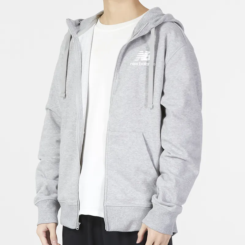 New Balance Sweatshirt Men's Gray-4