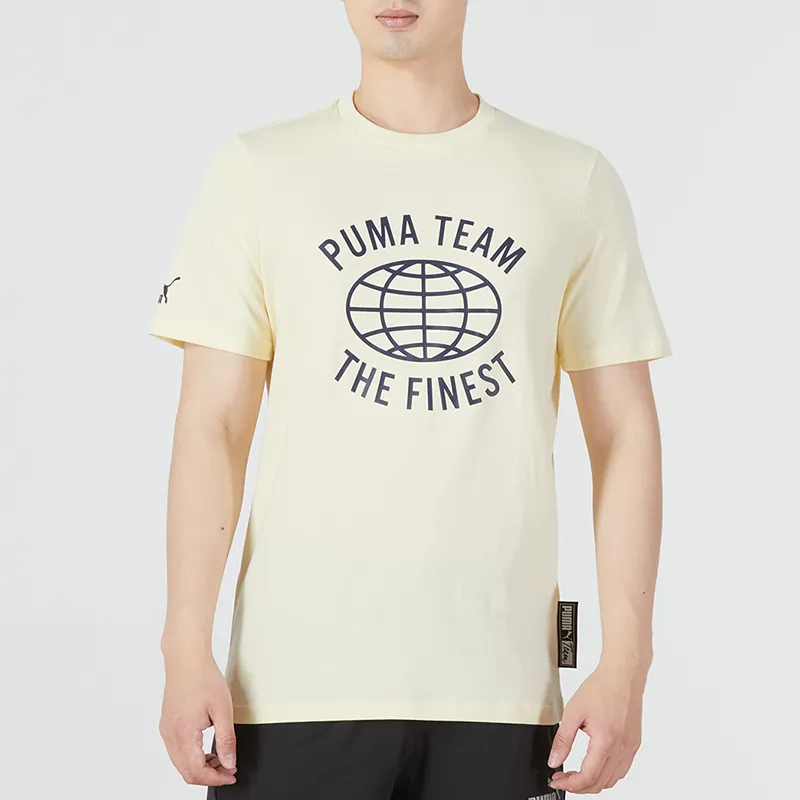 PUMA T-Shirts Men Ivory-2