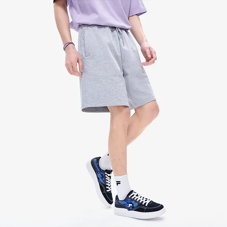 FILA FUSION ICECREAM Casual Shorts Unisex Cloud Gray Heather Gray-5