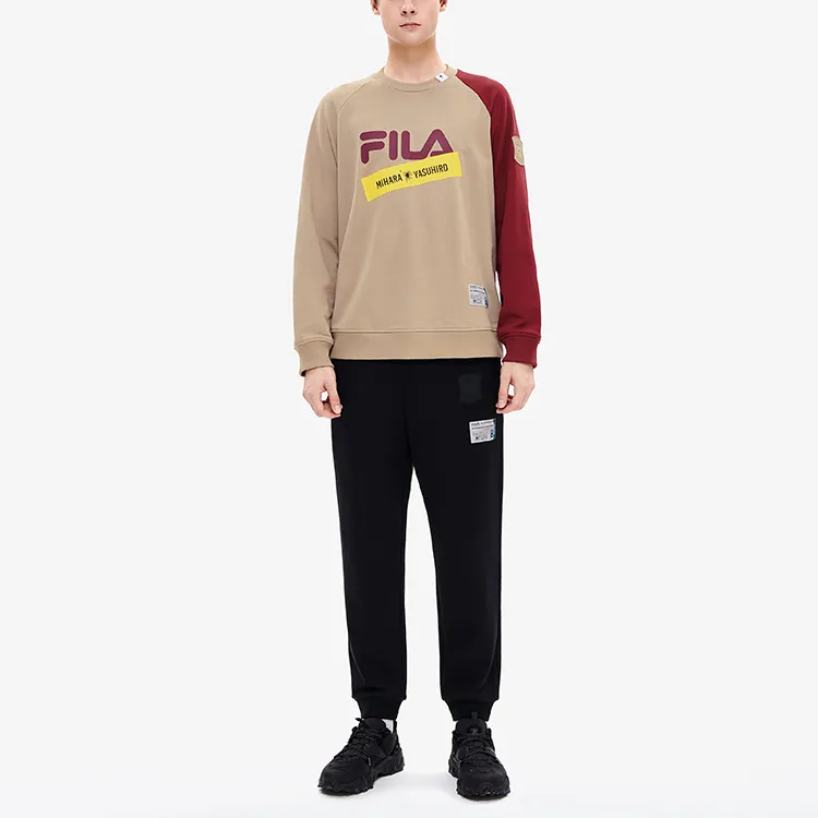 FILA x MIHARA YASUHIRO Sweatshirt Men's Pottery Gray-5