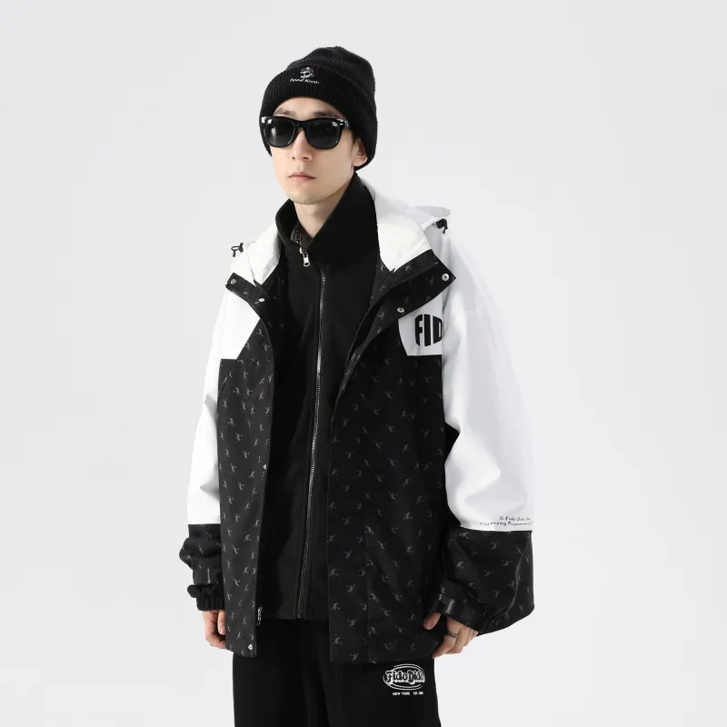 FIDO DIDO Windbreaker Jackets Unisex-3