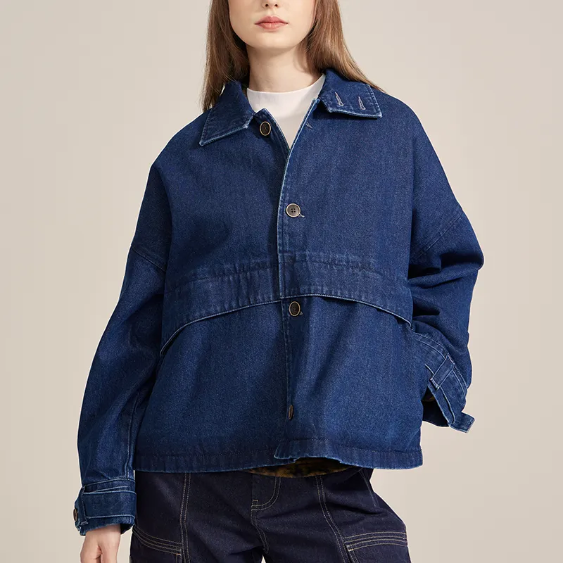 Prth Promethean Denim Jackets Unisex Blue-4