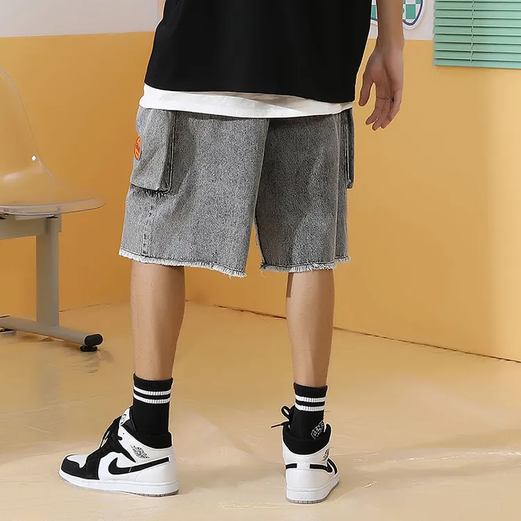 GENANX Denim Shorts Unisex-3