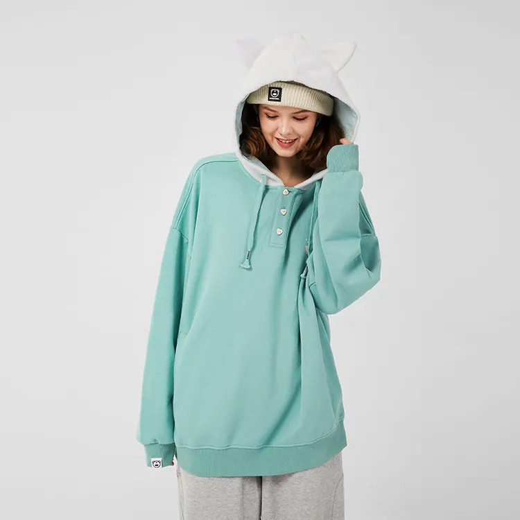 LAMLICKA Sweatshirts Unisex Green-9