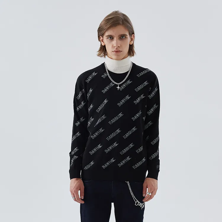 DAVID NAMAN Sweatshirts Men Black-2