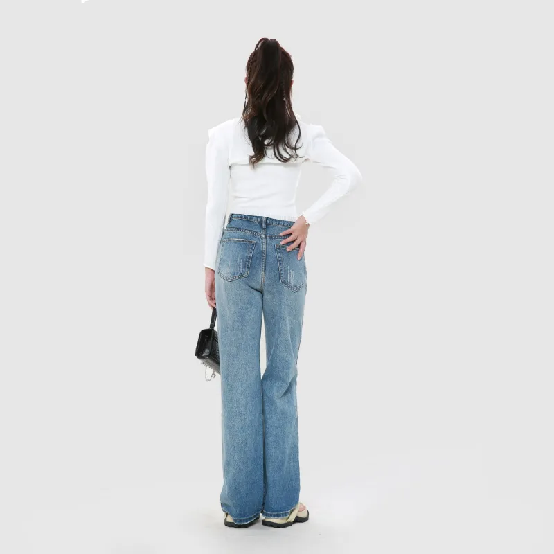 Adeworn Jeans Women's Blue-2