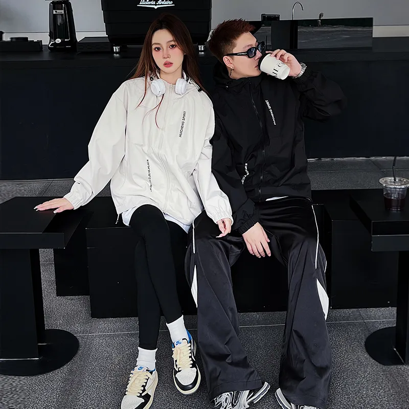 HCHUICHENG Jacket Fleece Lined/Regular Unisex-12