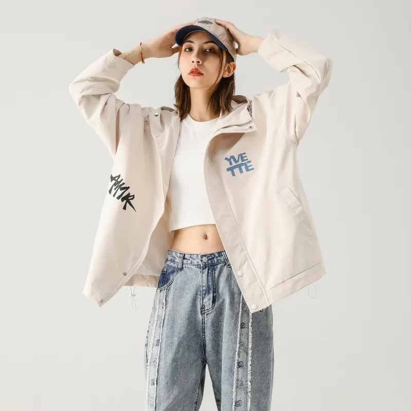 Yvette Loose Fit Thin Jacket Unisex-12