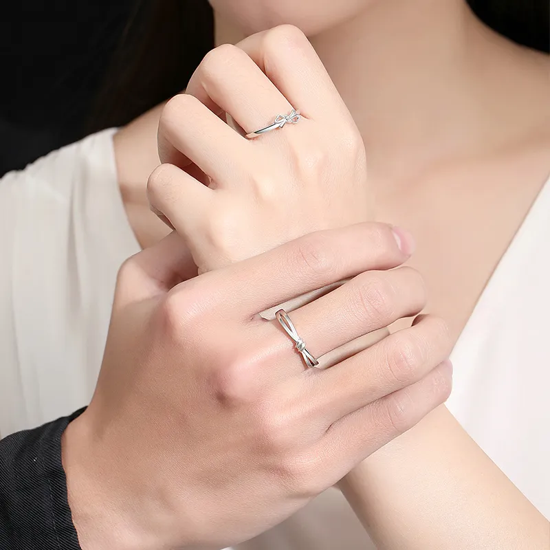MISS TOOYA S999 Fine Silver Rings Unisex-2
