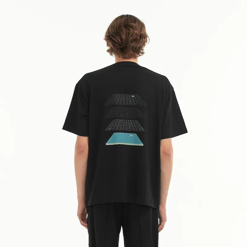 C2H4 T-Shirts Men Black-6