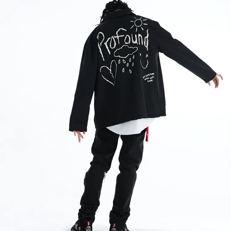 Profound Jackets Unisex Black-2