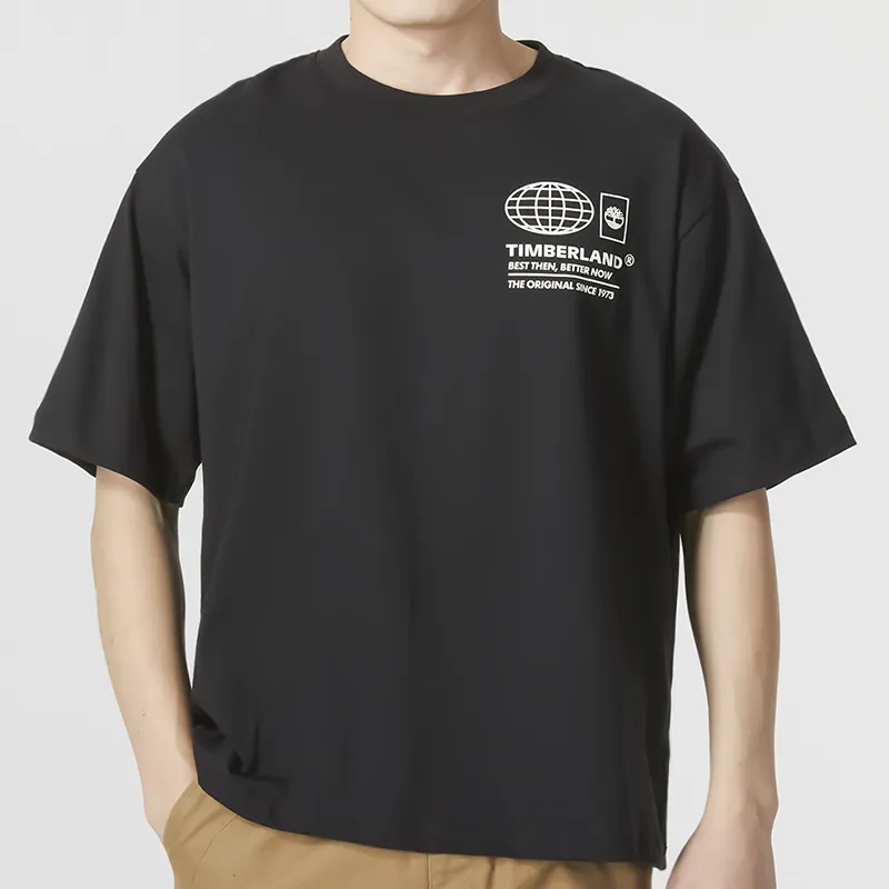 Timberland T Shirts Unisex Black-2
