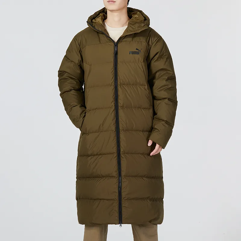 PUMA Down Jackets Men Dark Green-2