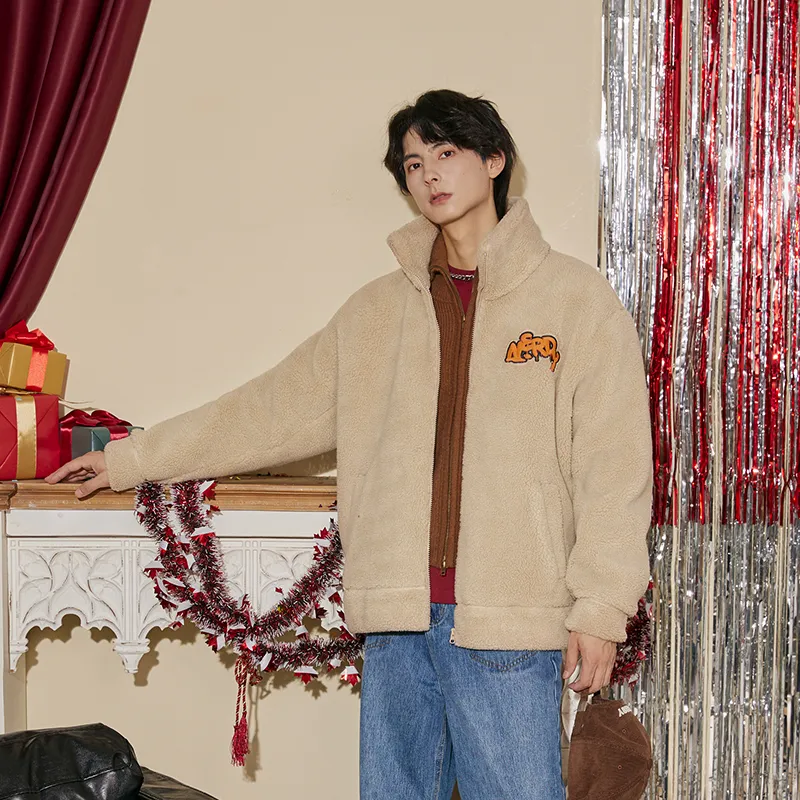 Nerdy Velvet Jackets Unisex Khaki-4