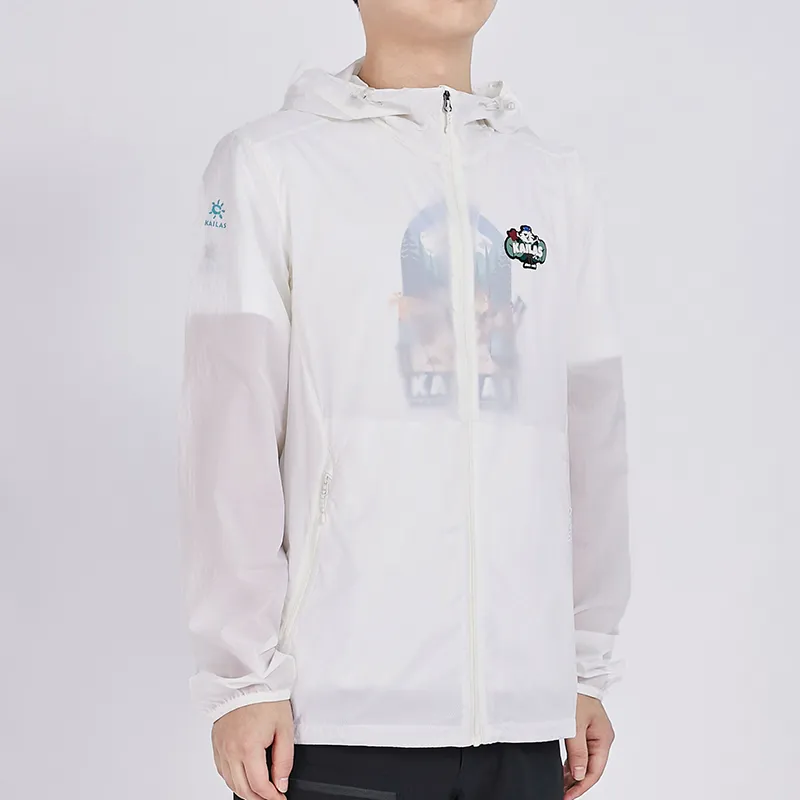 KAILAS Breathable Sun Protection Clothing Unisex Bright White-4