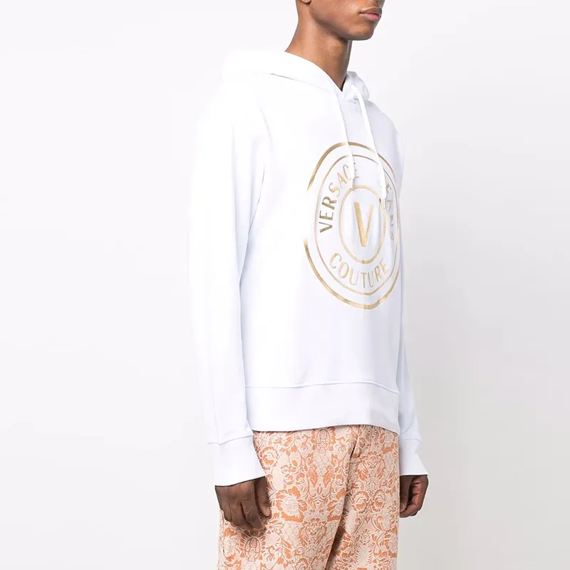 VERSACE JEANS COUTURE Sweatshirts Men White-3