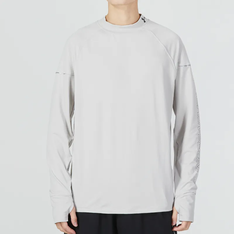 Under Armour Long Sleeved T Shirt Men's Gray-2