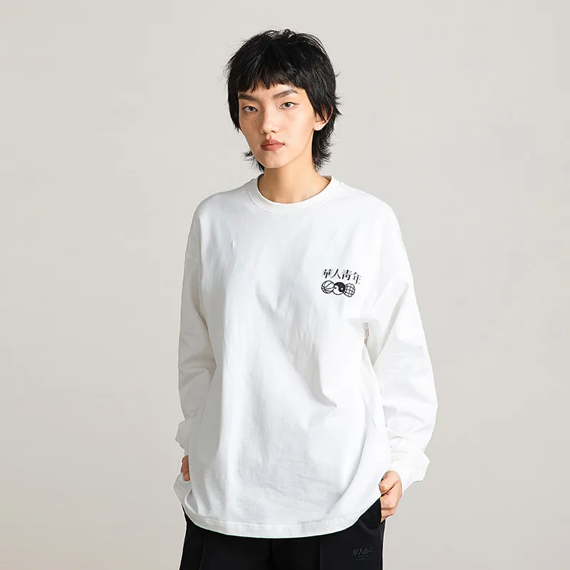 OCCUPY OCCUPY Classic Logo Long Sleeved T Shirt Unisex-2