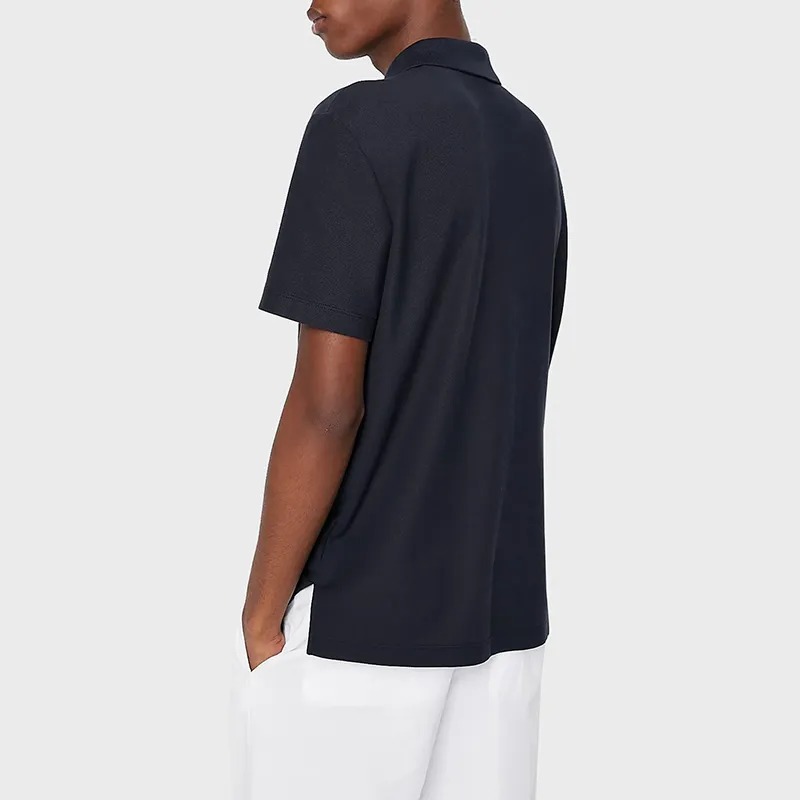 ARMANI EXCHANGE Polo Shirts Men Navy-3