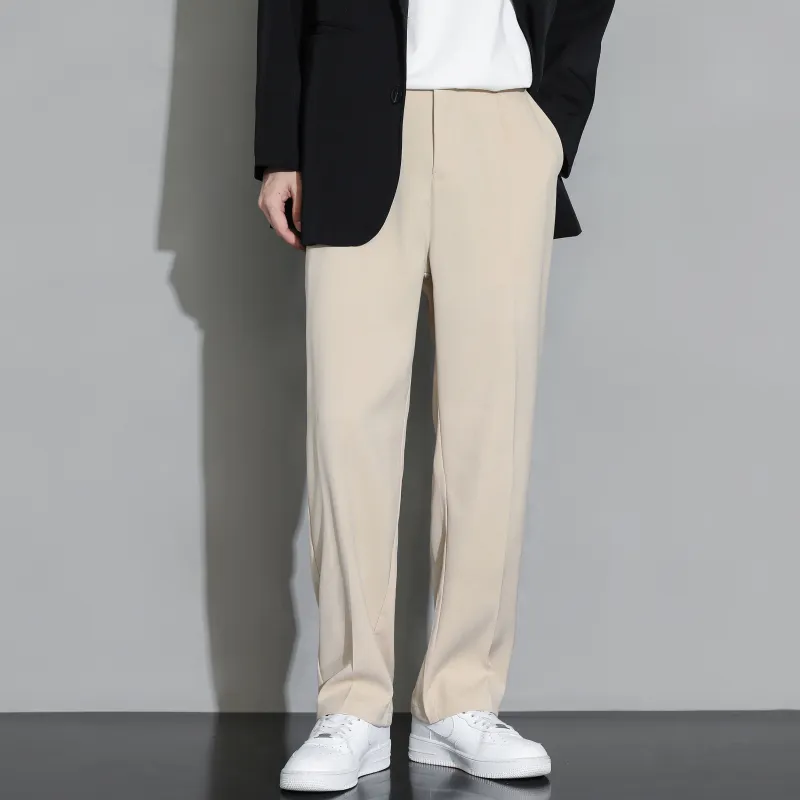 Freamve Straight Casual Pants Unisex-10