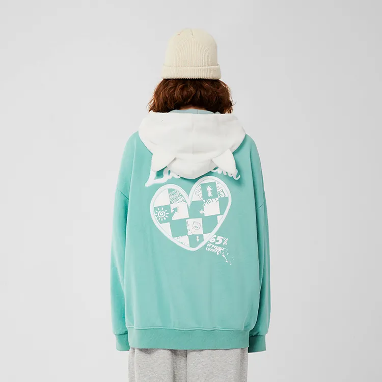 LAMLICKA Sweatshirts Unisex Green-7