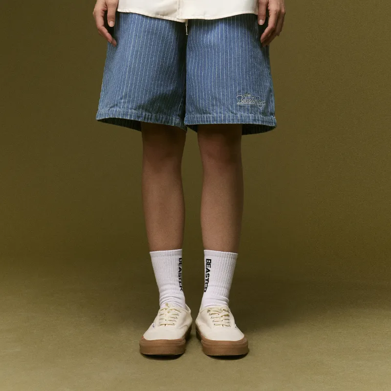 BEASTER Denim Shorts Unisex-10
