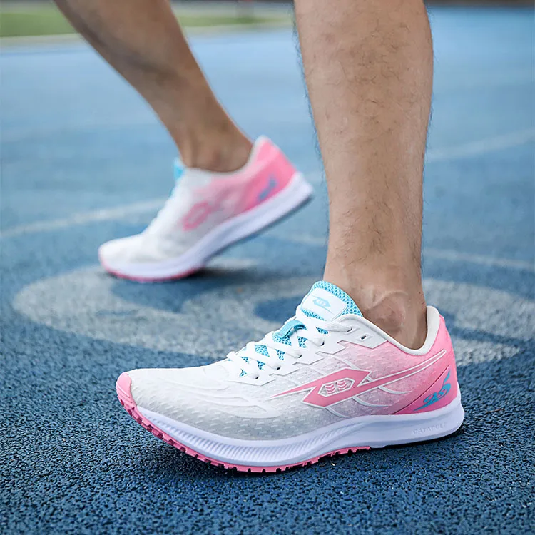 TANSHEZHE Dark Horse 1.0 Cushioning Anti-Slip And Wear-Resistant Low-Top Running Shoes Unisex Cherry Blossom Pink-5
