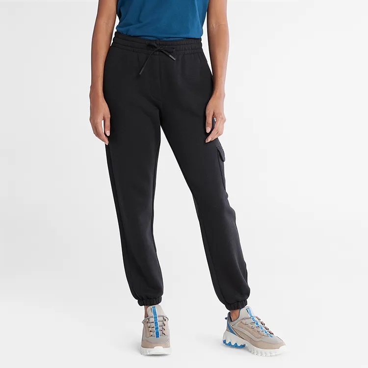 Timberland Knitted Sweatpants Women's Black-3