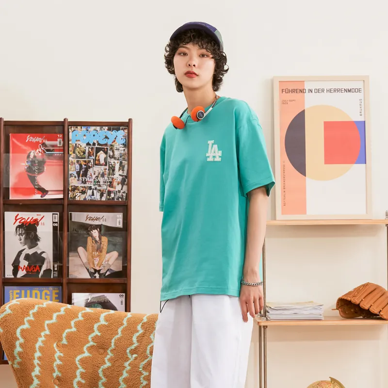 MLB Set-in Sleeve T-Shirt Unisex Mint-2