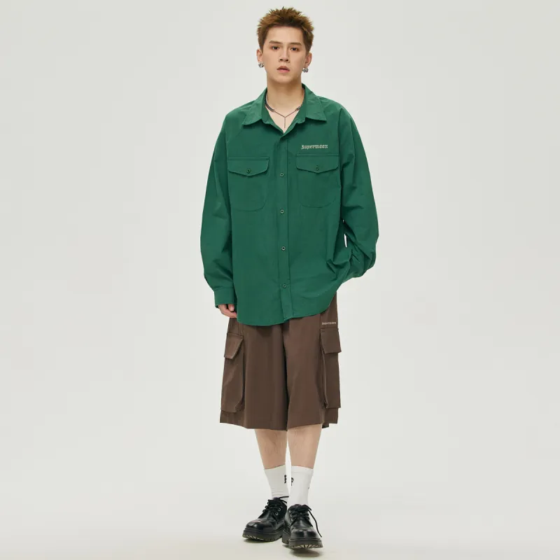 SUPERMOON Casual Shorts Unisex-6