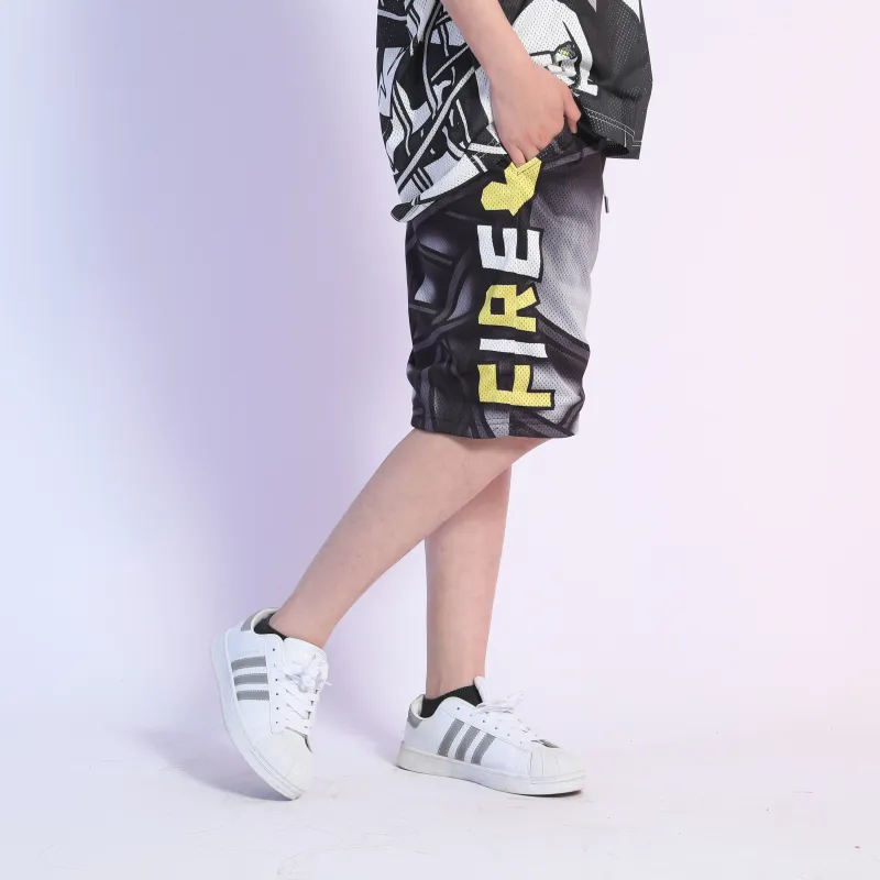 FireMonkey Basketball Shorts Unisex-3