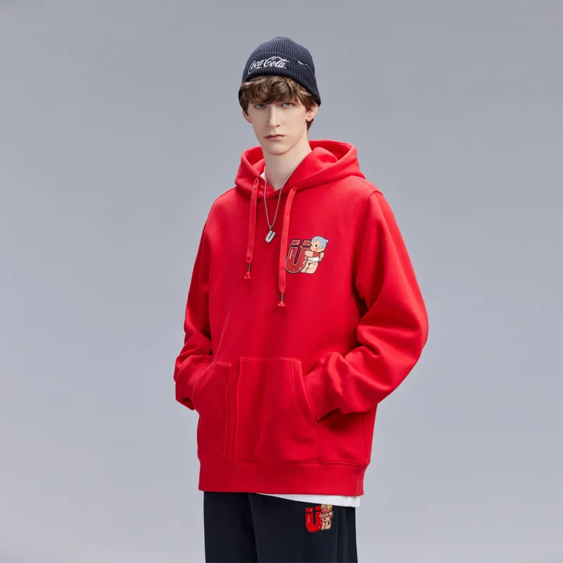 Guuka Sweatshirts Unisex Red-7