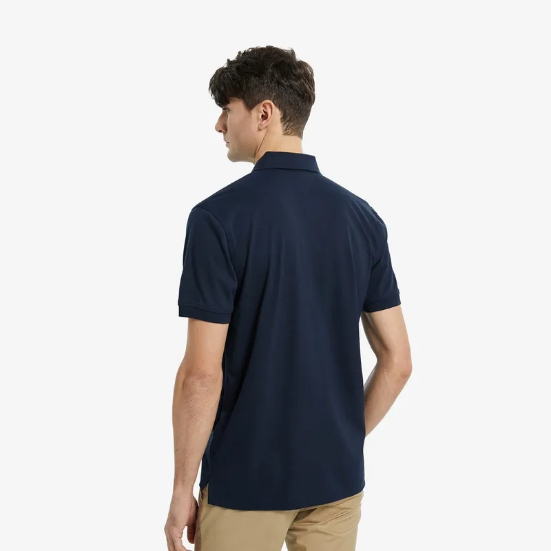 Tommy Hilfiger Polo Shirt Men's Navy Blue-3