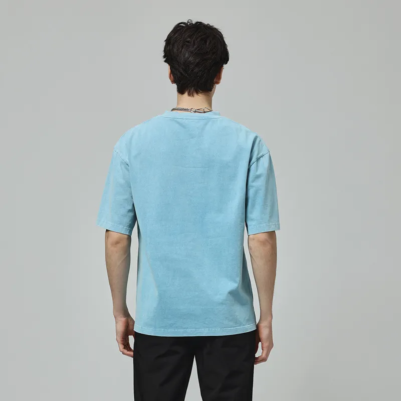 RARE Short Sleeved T Shirts Men's Blue-4