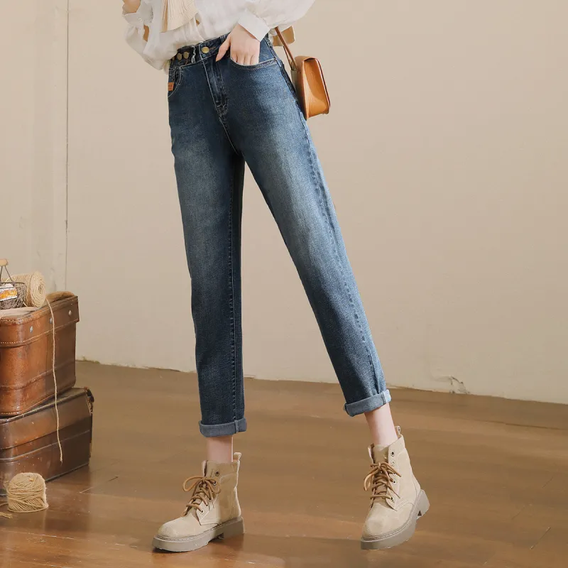 MITUAN Jeans Women's Vintage Blue-2