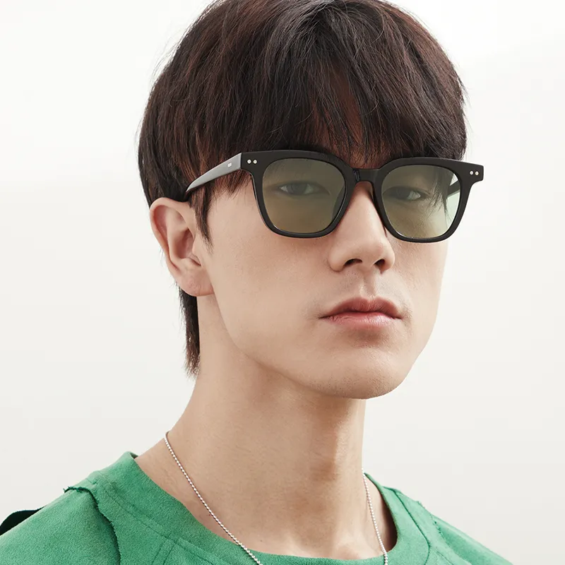 MUYKUY TR90 Square Sunglasses Unisex-15