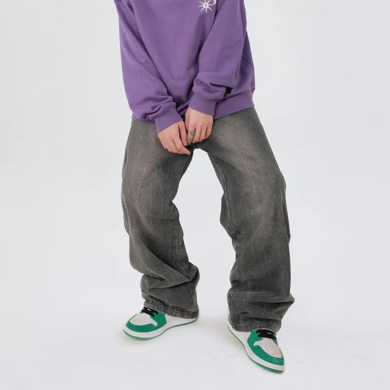 LBPC Straight Jeans Unisex Dark Gray-5